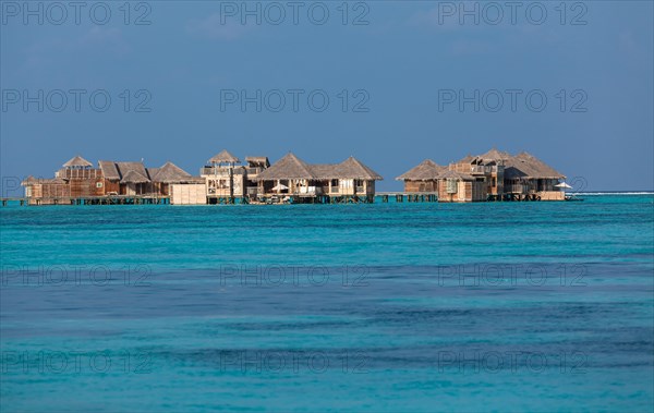 View of the 5-star luxury Six Senses Soneva Gili Resort & Spa