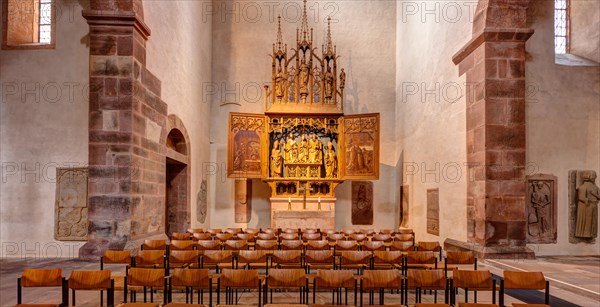 Carved Gothic altar