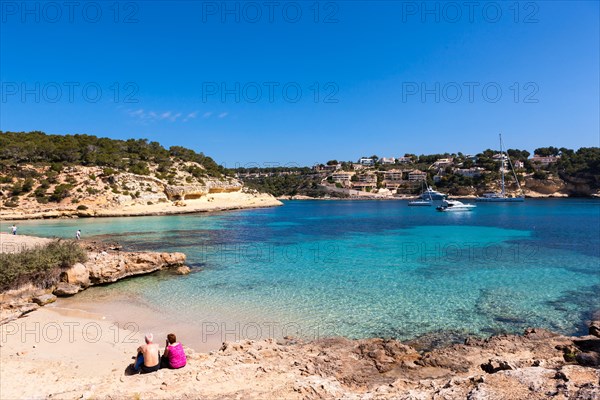 Hidden beach of Portals Vells