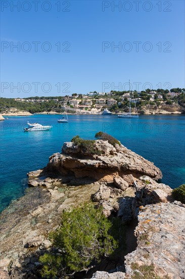 Hidden beach of Portals Vells