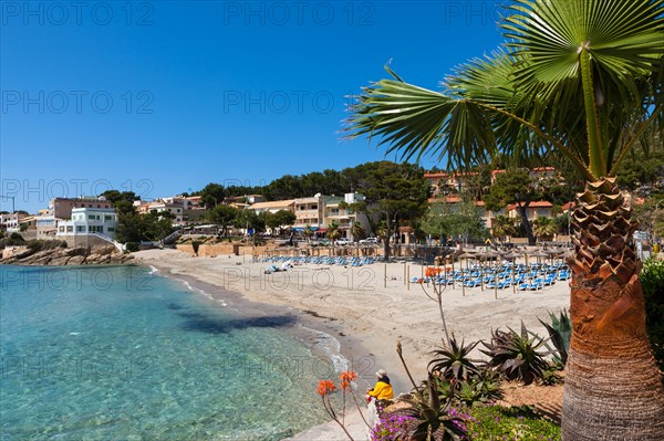 The bay and beach of Sant Elm