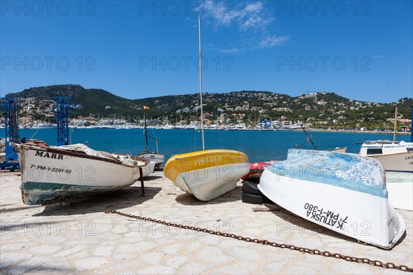 Fishing boats in the harbor of Puerto Andratx