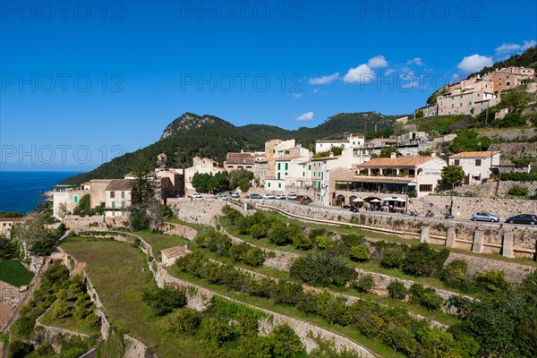 View of the village of Banyalbufar