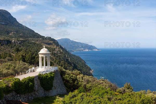 Ionic temple at the Son Marroig mansion