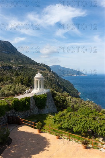 Ionic temple at the Son Marroig mansion