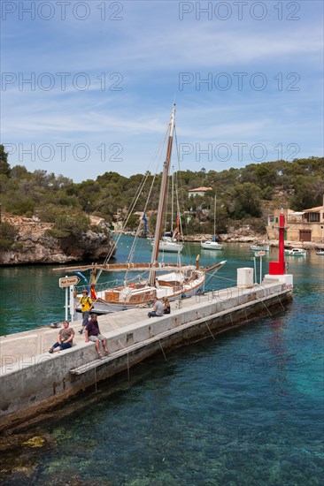 Bay and harbour of Cala Figuera