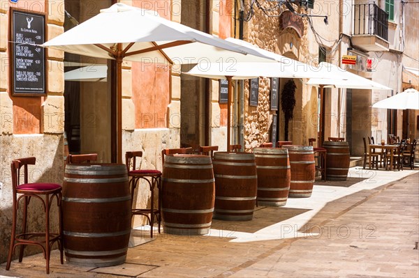 Restaurants in the historic district of Alcudia