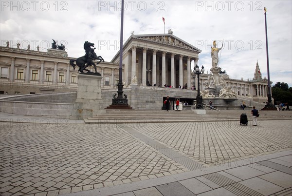 Parliament with Pallas Athena