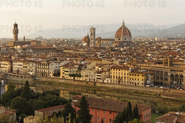 Evening on the Piazzale Michelangolo