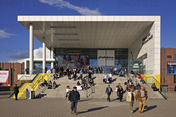 Entrance to the exhibition centre