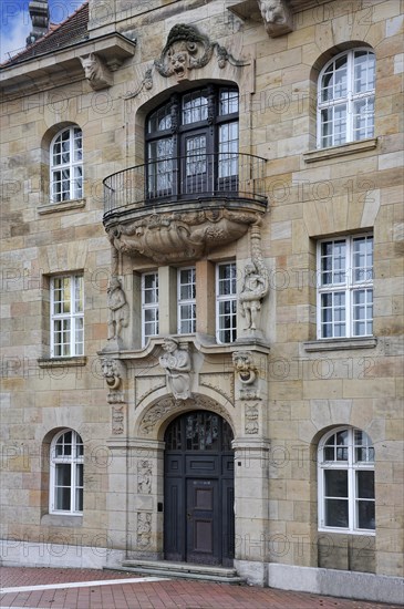 Entrance of the former Royal Bavarian Regional Post Directorate