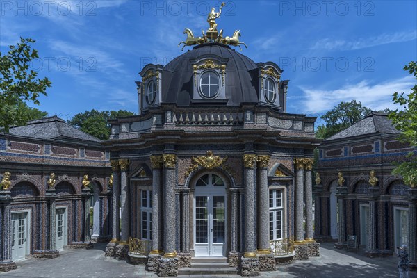 Sun temple in the New Palace from 1753 with Quadriga