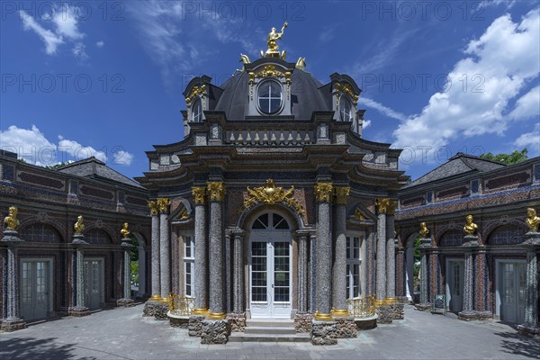 Sun Temple of the New Palace from 1753 with Quadriga