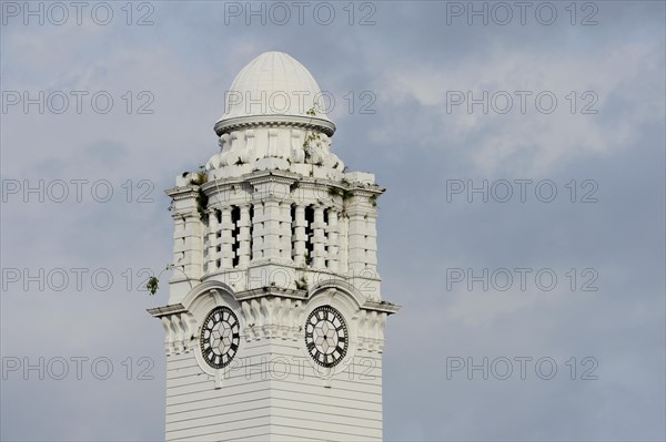 White clock tower