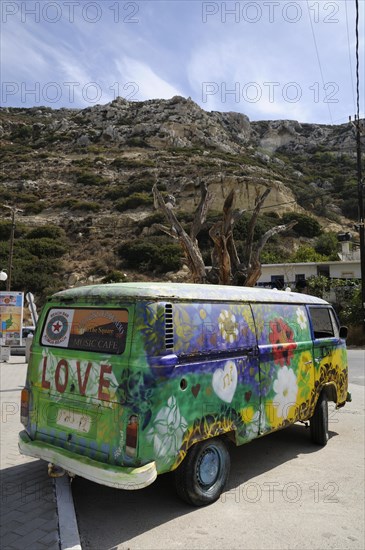 Hippie van