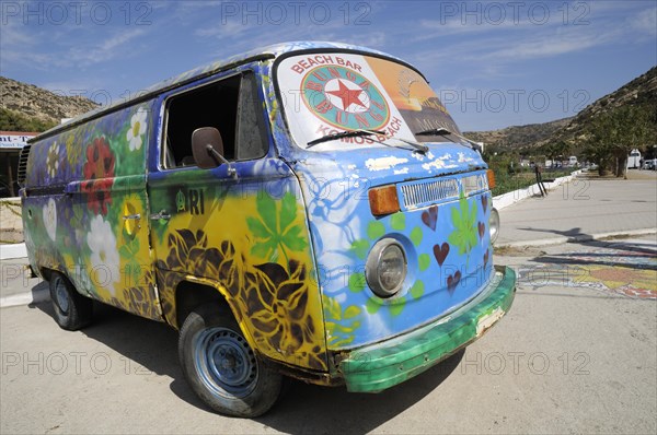 Hippie van