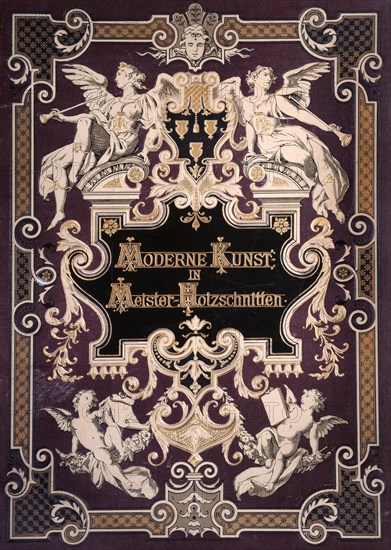 Cover of 'Moderne Kunst in Meister-Holzschnitten'