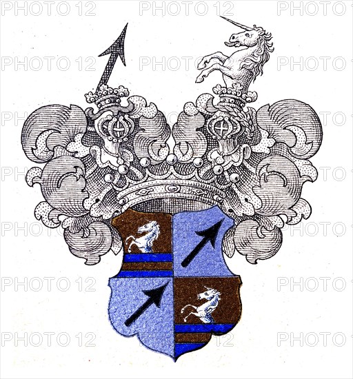 Coat of arms of Baron von Schiller