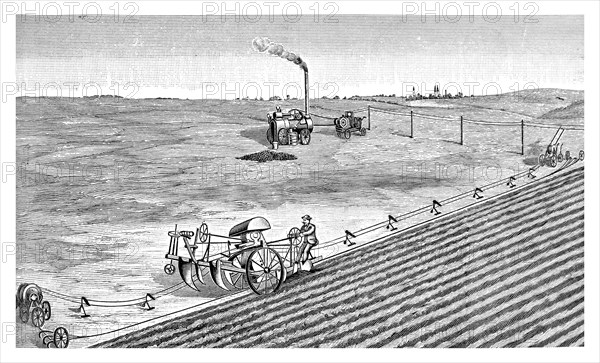 Overall view of the plough by Fritsche and Pison