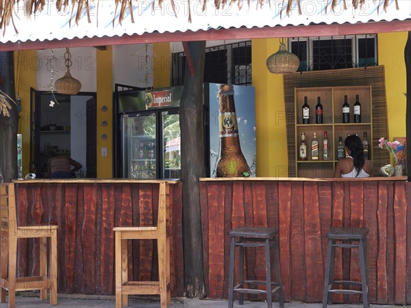 Beach bar near Playa Carryllo