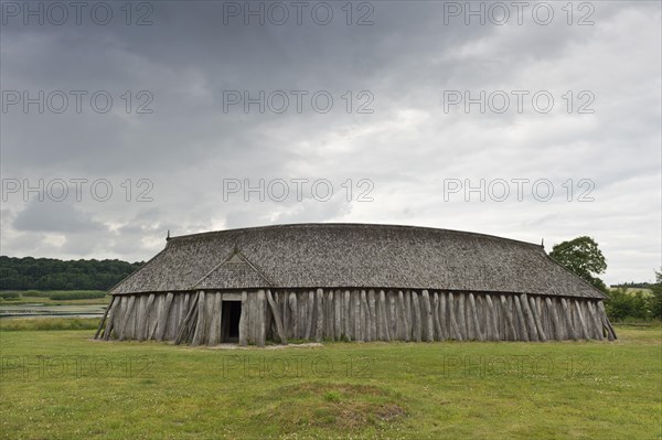 Reconstructed Viking house