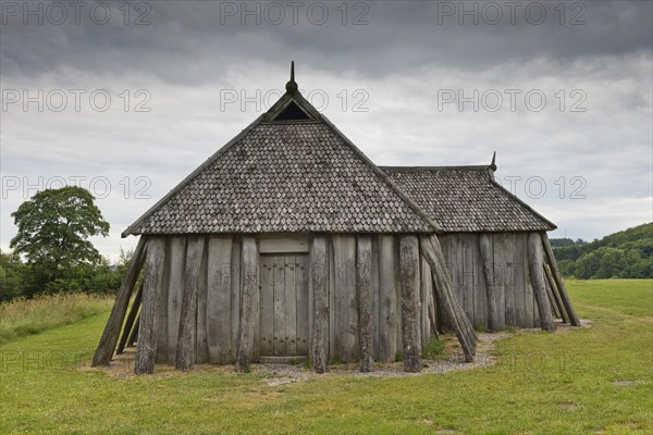 Reconstructed Viking house