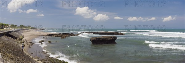 Rocks in the surf