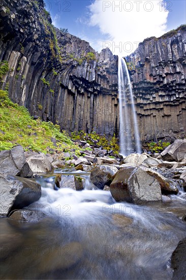 Svartifoss waterfall