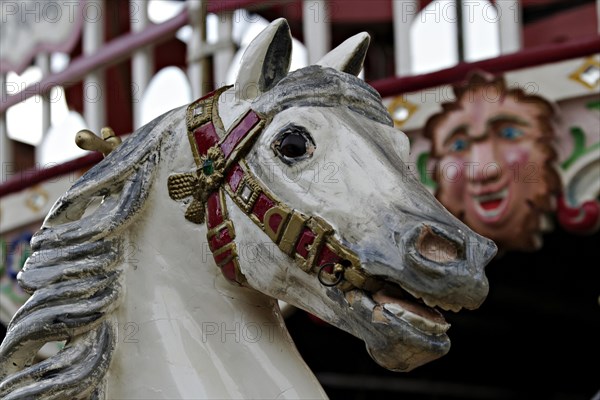 Carousel horse at the Oktoberfest