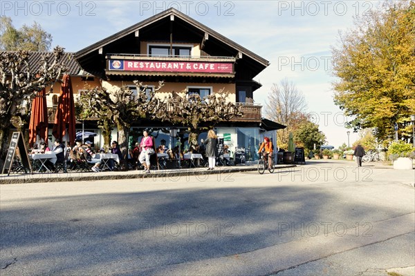 Westernacher Restaurant at Prien Stock