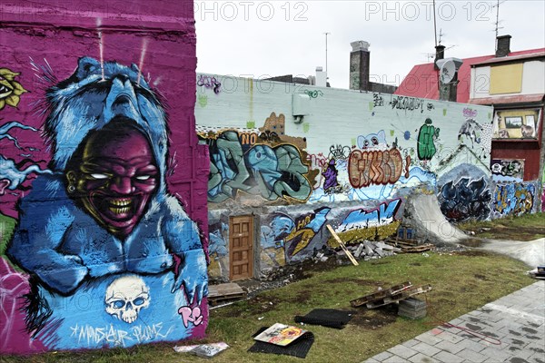 Wall graffiti
