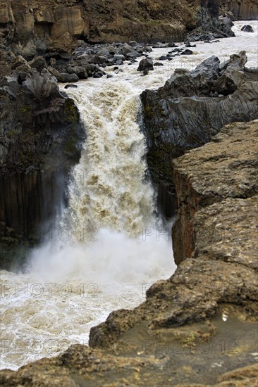 Aldeyjarfoss waterfall