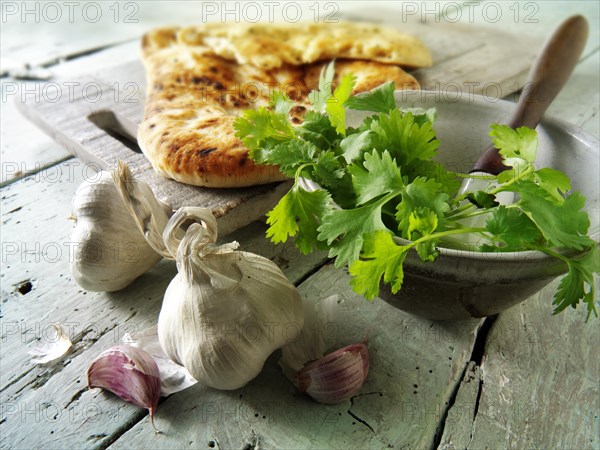 Garlic and coriander