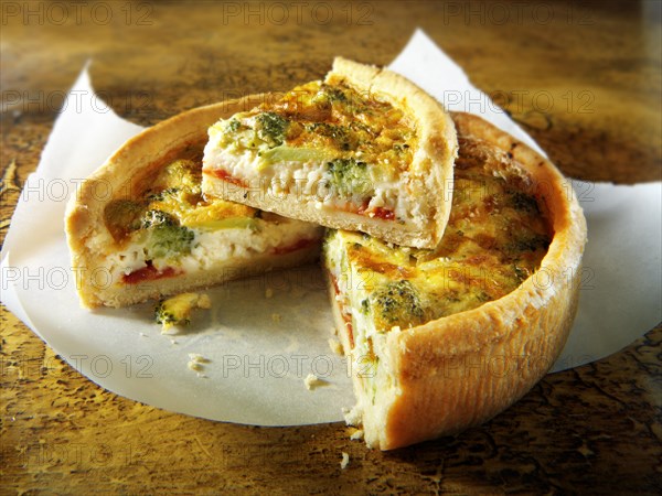 Broccoli quiche