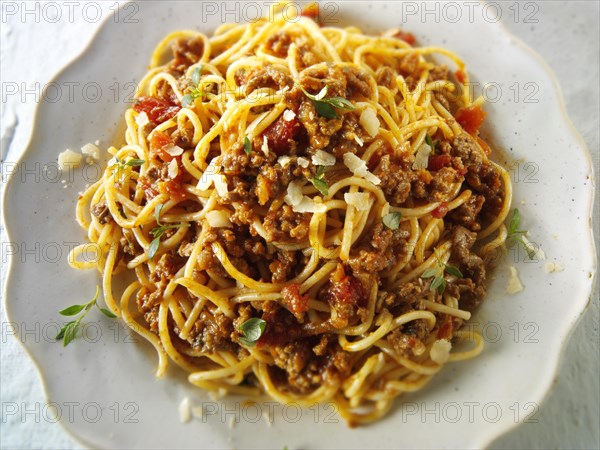 Traditional Italian Spaghetti Bolognese