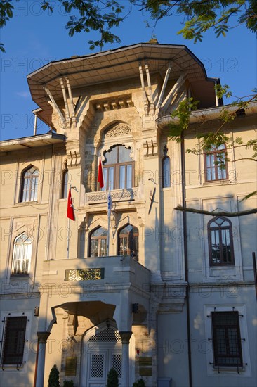 Ottoman architecture of the entrance of the Mamara University building