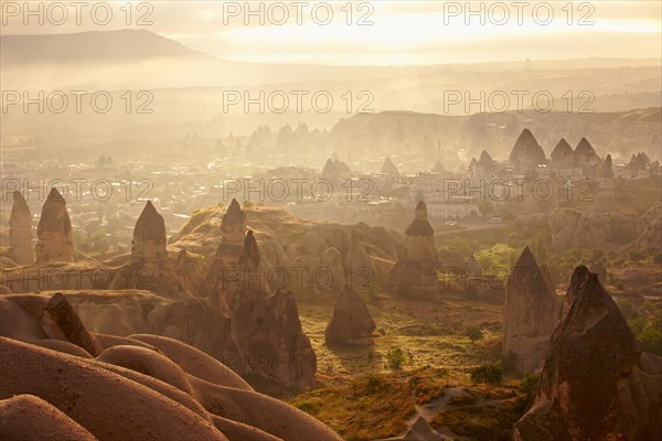 Fairy chimneys at sunrise