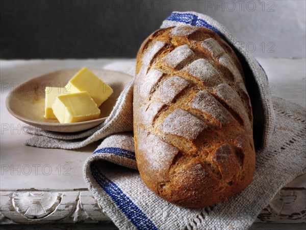 Artisan organic Sour Dough bread loaf