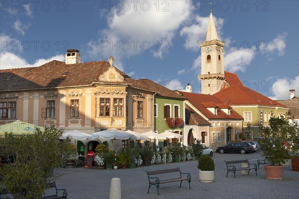 Buildings on the main square
