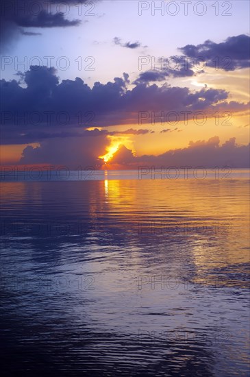 Sunset over Lake Van