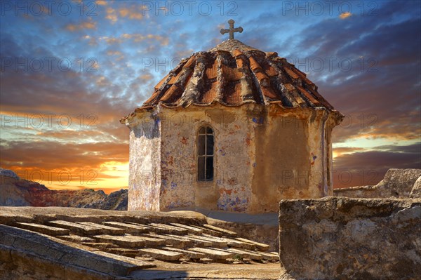 Dome of the Byzantine Episkopi church of Saint Dionysis