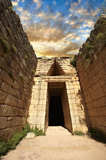 Entrance to the Treasury of Atreus