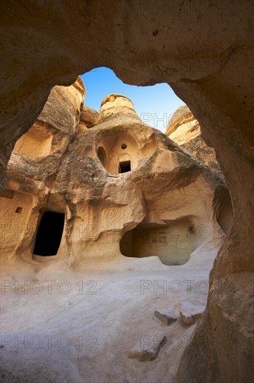 Early Christian church in the Fairy Chimneys near Zelve