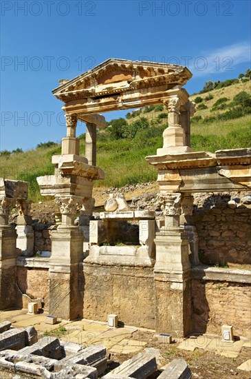 The Fountain of Emperor Trajan on Curetes Street