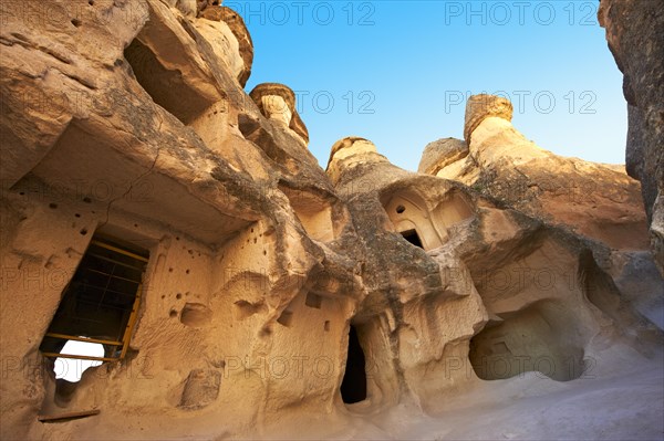 Early Christian church in the Fairy Chimneys near Zelve