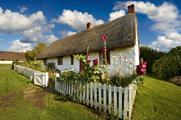 Thatched Long House from Harem at the Ryedale Folk Museum