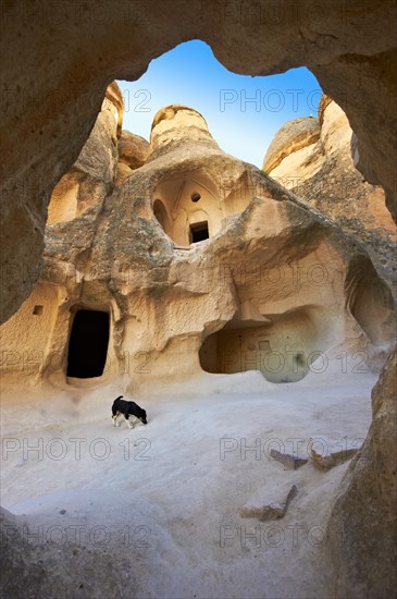 Early Christian church in the Fairy Chimneys near Zelve