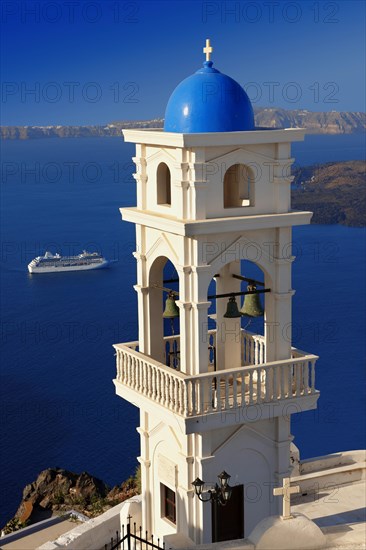 Blue-domed church of Imerovigli