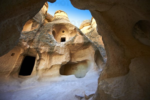 Early Christian church in the Fairy Chimneys near Zelve