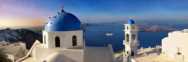 Blue-domed church of Imerovigli